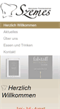 Mobile Screenshot of gasthaus.szemes.net