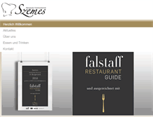 Tablet Screenshot of gasthaus.szemes.net